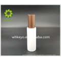 50 ml venda Quente embalagem de cosméticos branco colorido vazio cosmético frasco de bomba de vidro